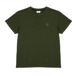 Organic cotton T-shirt knitted - khaki – 190gr