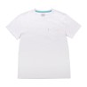 Organic cotton T-shirt– Slubbed white – 220gr