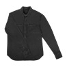 Black denim jacket - 280 gr/m²