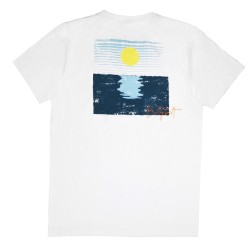 T-shirt Venice Beach blanc