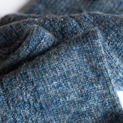 Wool socks - Blue jean
