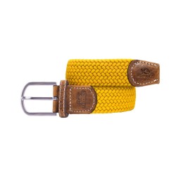 Elastic woven belt Imperial yellow