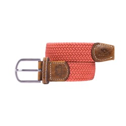 Elastic woven belt Peach pink