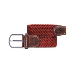 Elastic woven belt Garnet