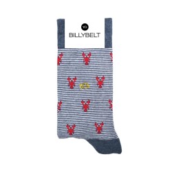 Socks in combed cotton Animals - Lobster