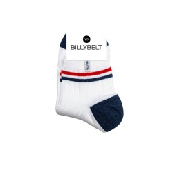 Socks in combed cotton Mid-cuts - White